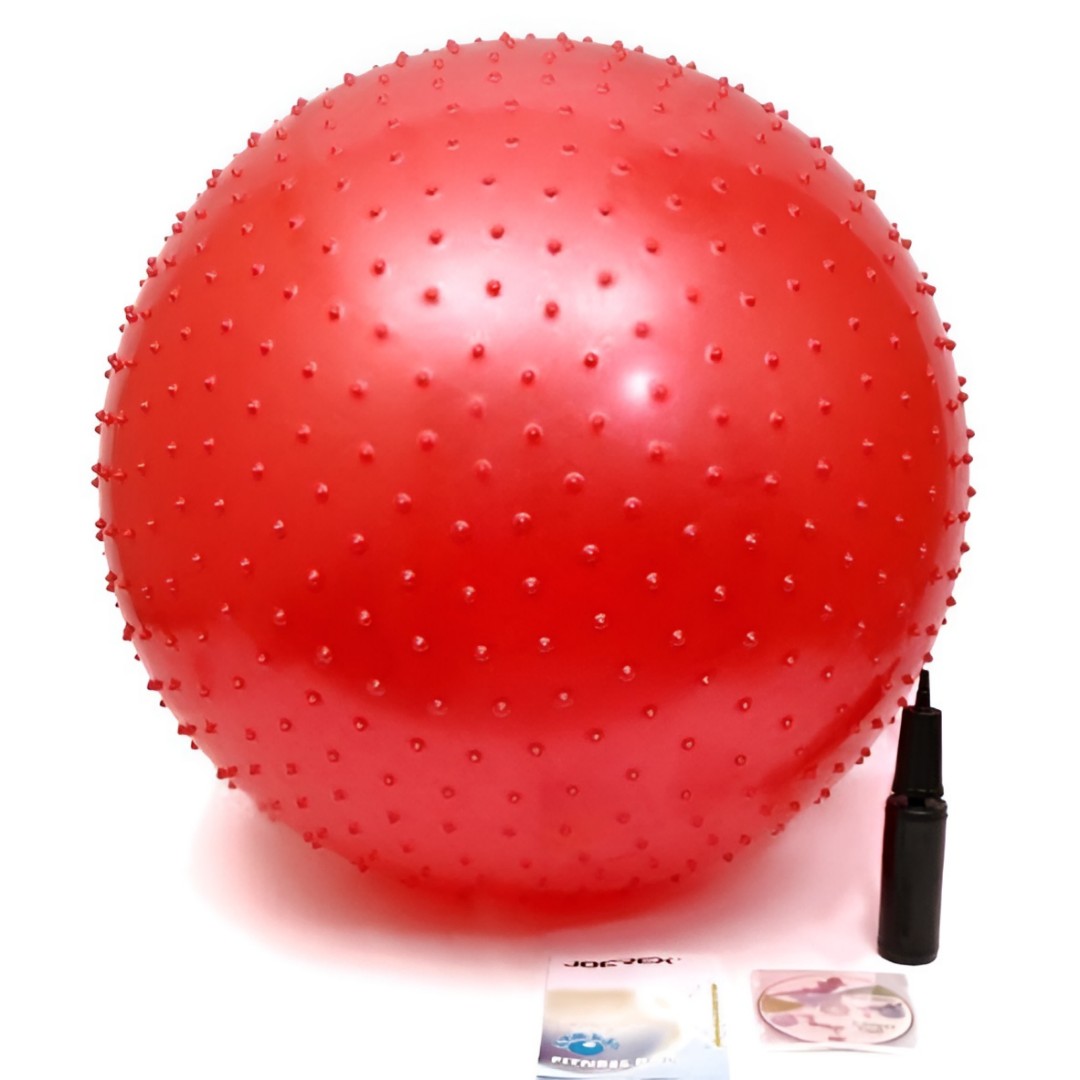 توپ جیم بال خاردار اعلا مارک JOEREX سایز 65 تا 85 با تلمبه (ارسال رایگان و خرید قسطی)
