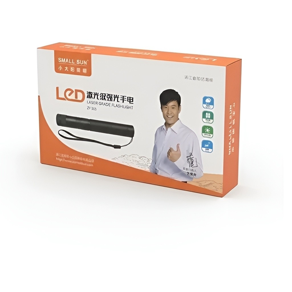 لیزر شارژی نور سبز اورجینال و ضد آب Small Sun با برد 15 کیلومتر