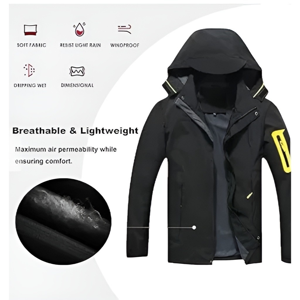 کاپشن کوهنوردی اورجینال دوپوش GORTEX سایز L تا 5XL (ارسال رایگان و خرید قسطی)
