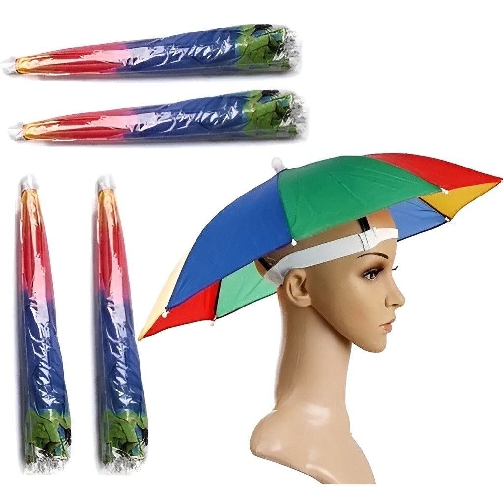 کلاه چتری آفتاب گیر و باران گیر ضد آب و UV اعلا