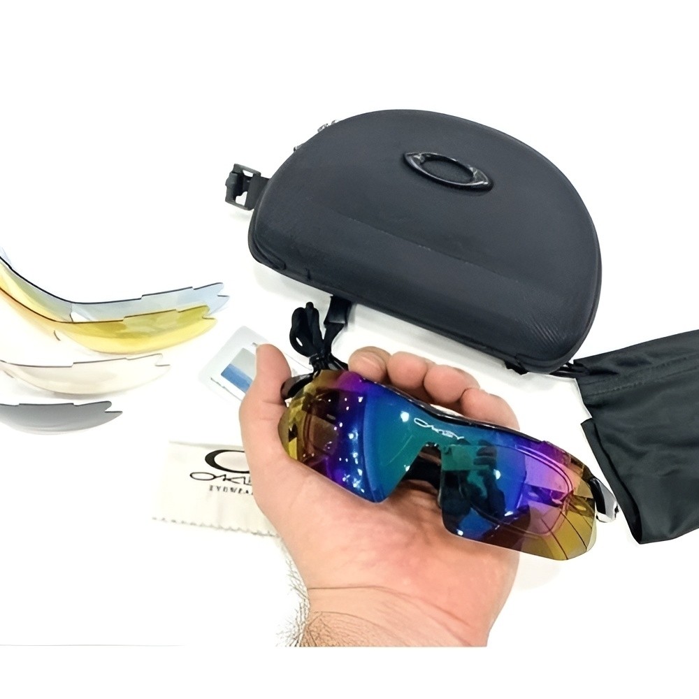 عینک کوهنوردی اورجینال 5 لنزی مارک OAKLEY (ارسال رایگان و خرید قسطی)