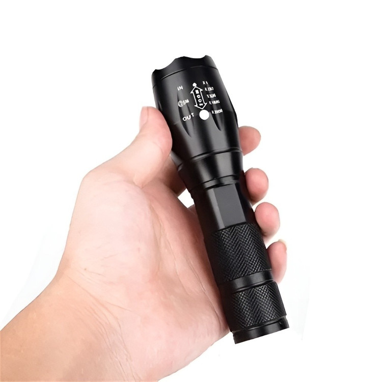 چراغ قوه فرابنفش (UV) اورجینال زوم دار و دوحالته شارژی اصلی