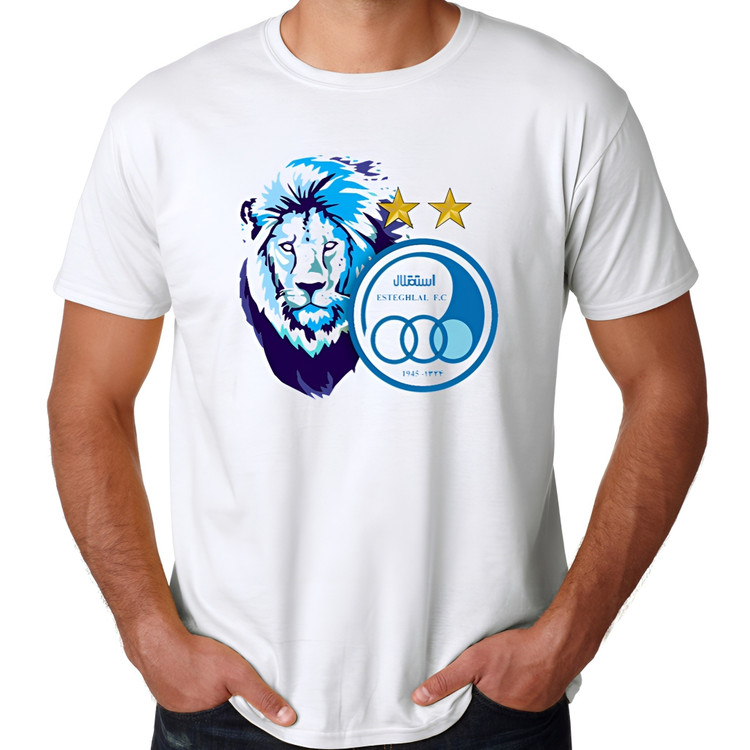 تیشرت هواداری تیم استقلال سایز XS تا 3XL