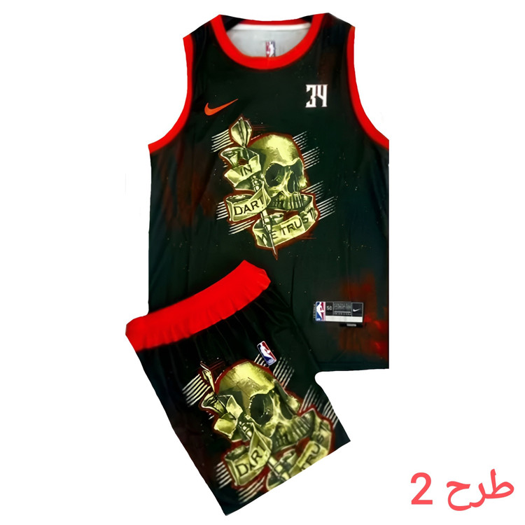 ست لباس بسکتبال جرزی اعلا سایز L تا 6XL (ارسال رایگان و خرید قسطی)