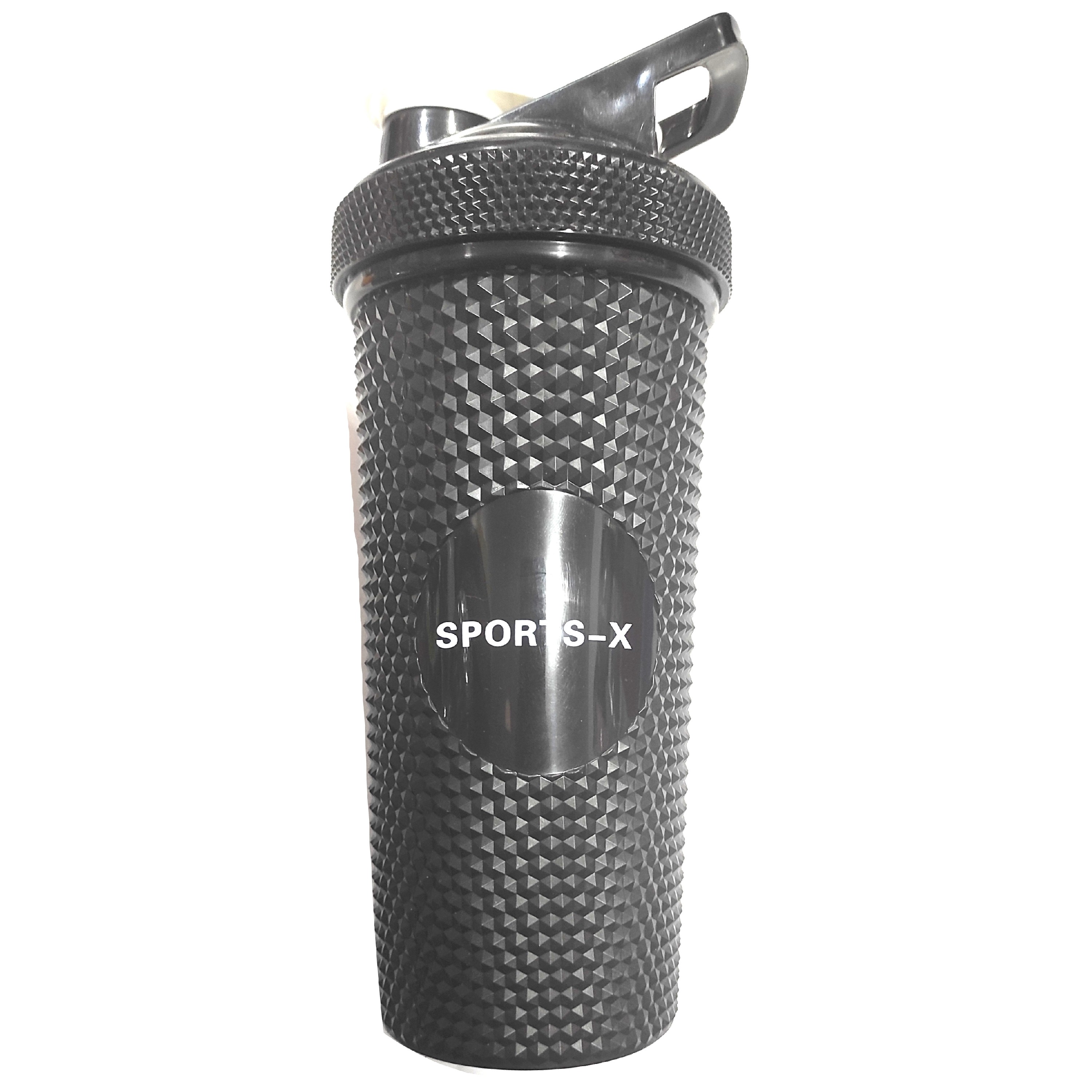 شیکر بدنسازی، شیکر ورزشی خارجی مدل Sports-x بدون نشت با توپ و تور