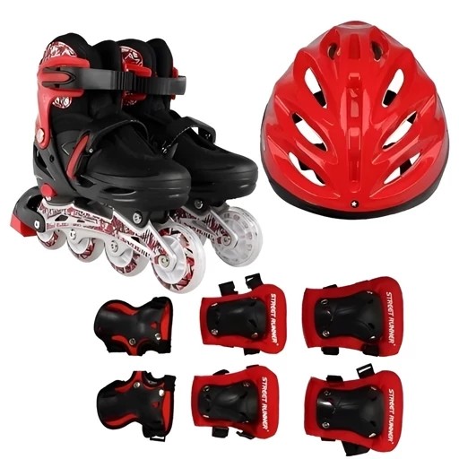 اسکیت کفشی اورجینال Runner وارداتی سایز 30 تا 41 با لوازم ایمنی (ارسال رایگان و خرید قسطی)