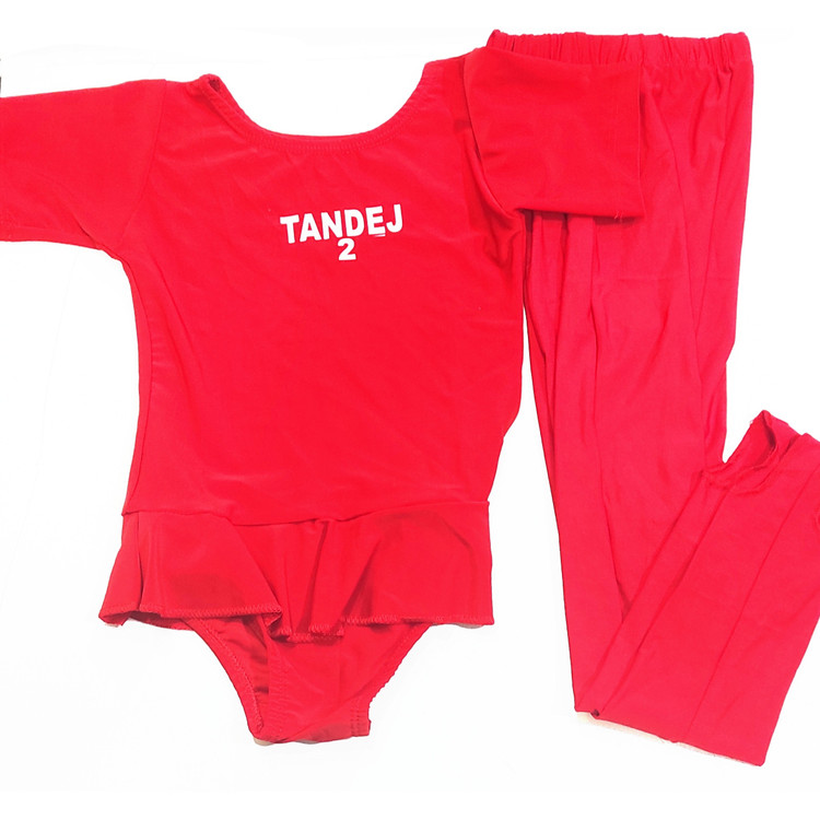 لباس ژیمناستیک دخترانه اعلا مدل Tandej سایز 1 تا 7