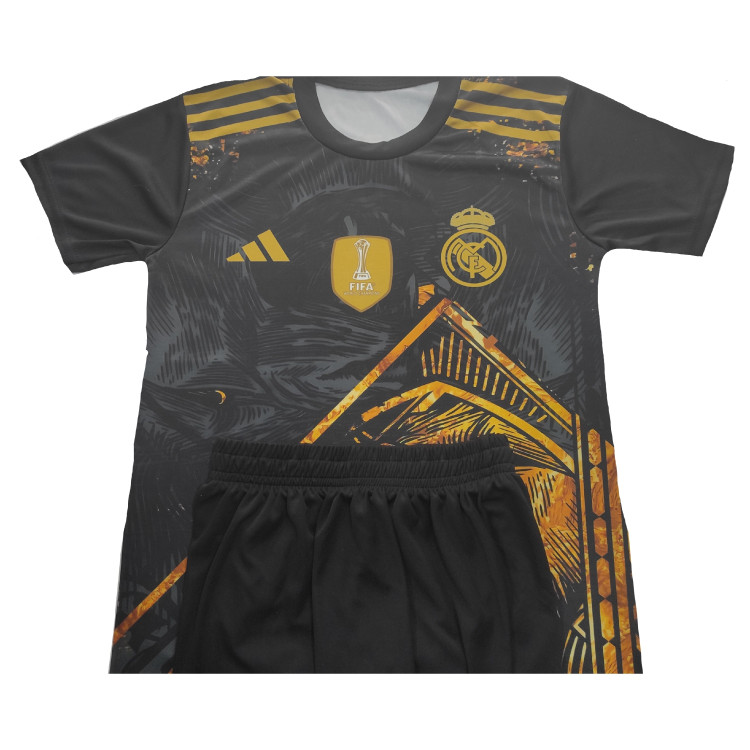 ست لباس ورزشی دراگون تیم رئال مادرید طرح امباپه