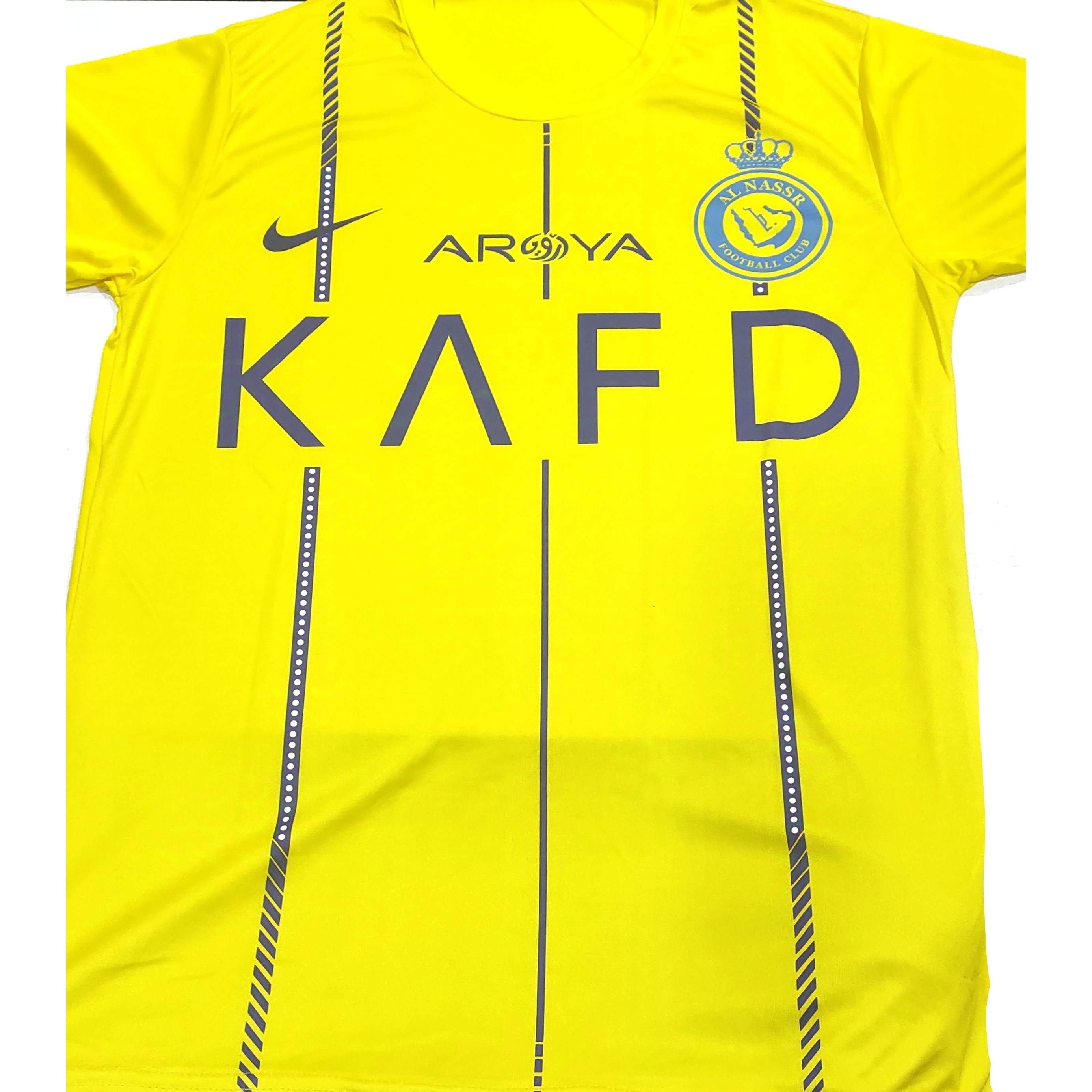 ست لباس ورزشی تیم النصر طرح رونالدو