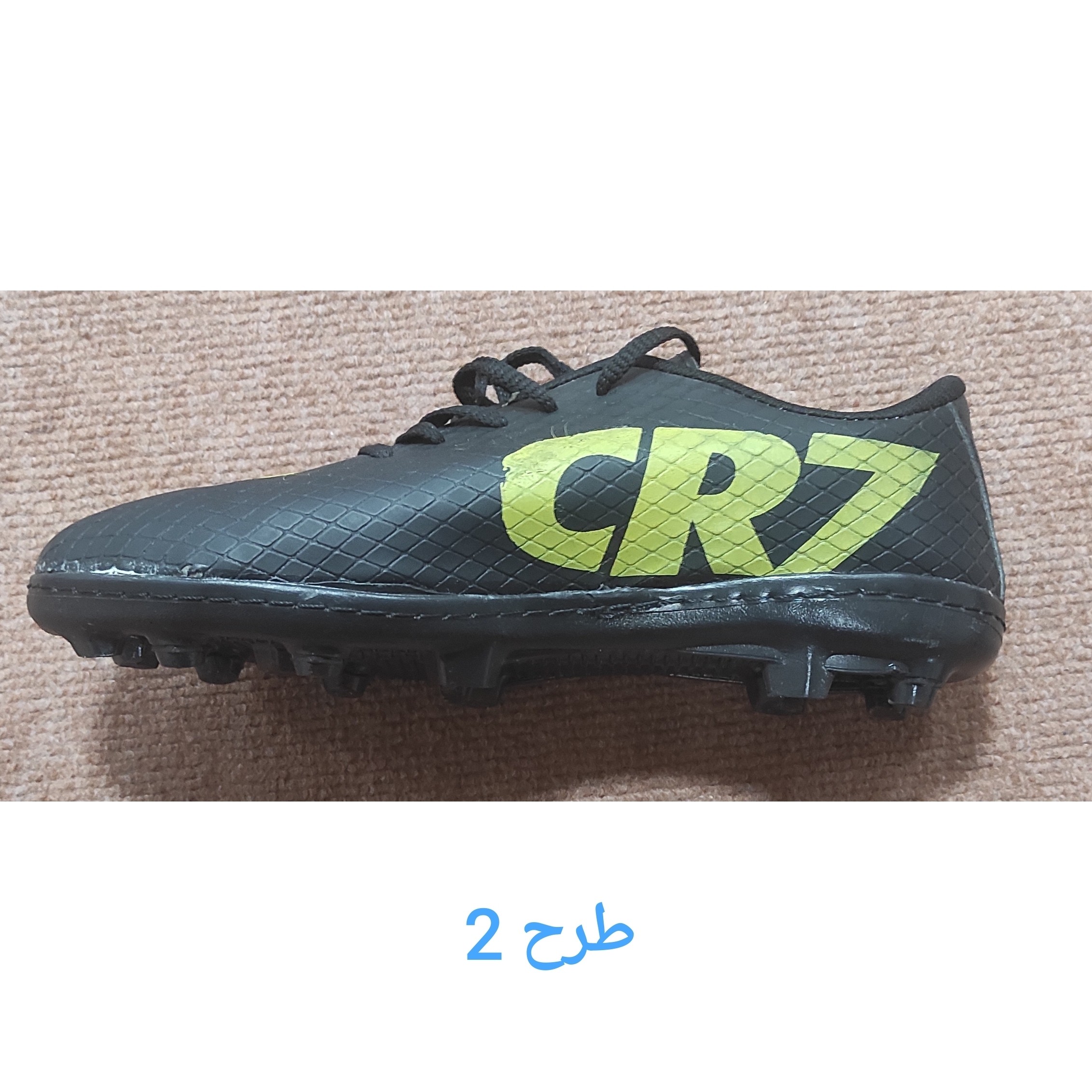 کفش استوک فوتبال اعلا طرح CR7 سایز 43 تا 45