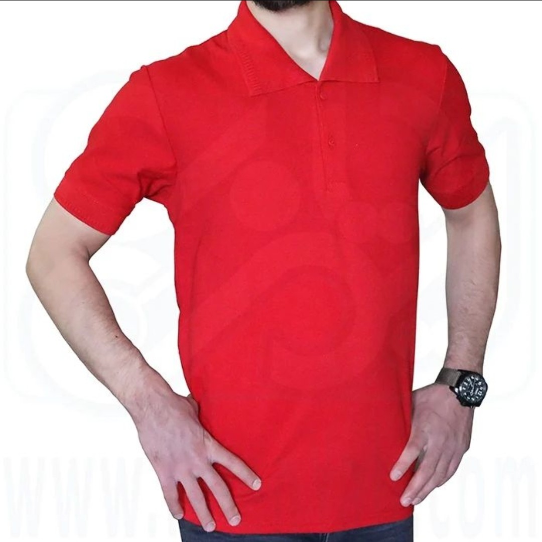 تیشرت مردانه یقه دار اعلا مدل پوشکا سایز L تا 3XL