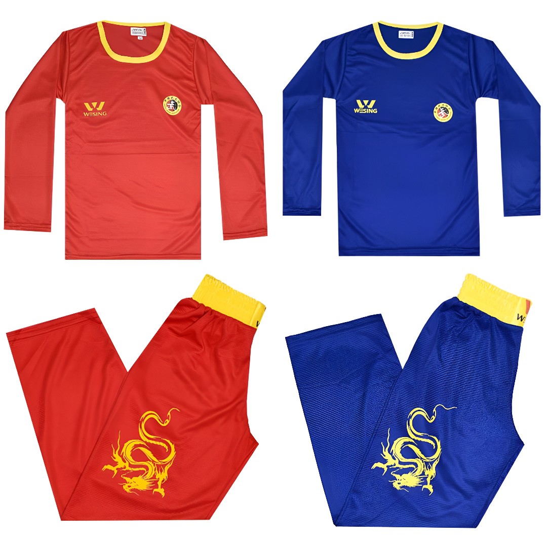 ست لباس ووشو زنانه اعلا با شلوار سایز S تا 2XL