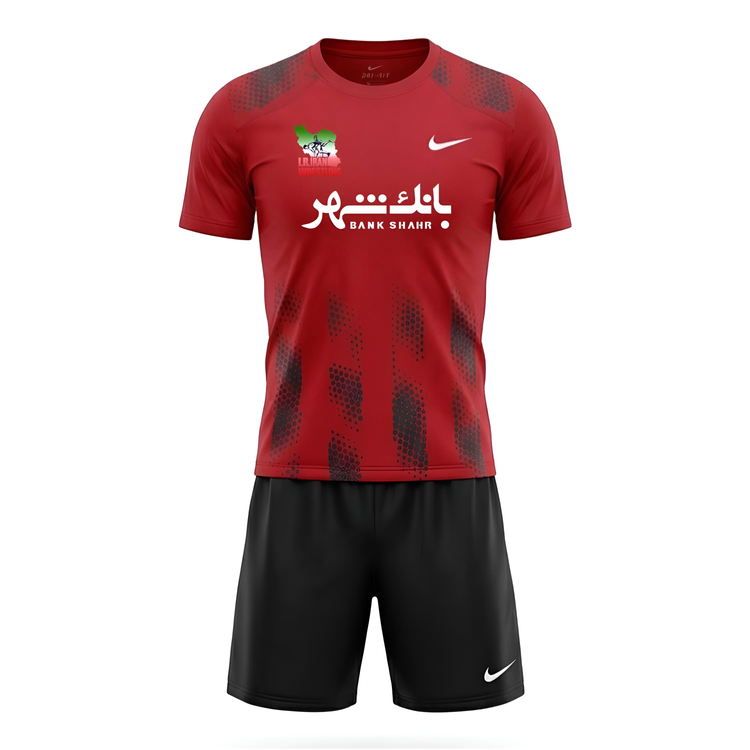 ست تیشرت و شورت کشتی پارچه اعلا سایز XS تا 2XL